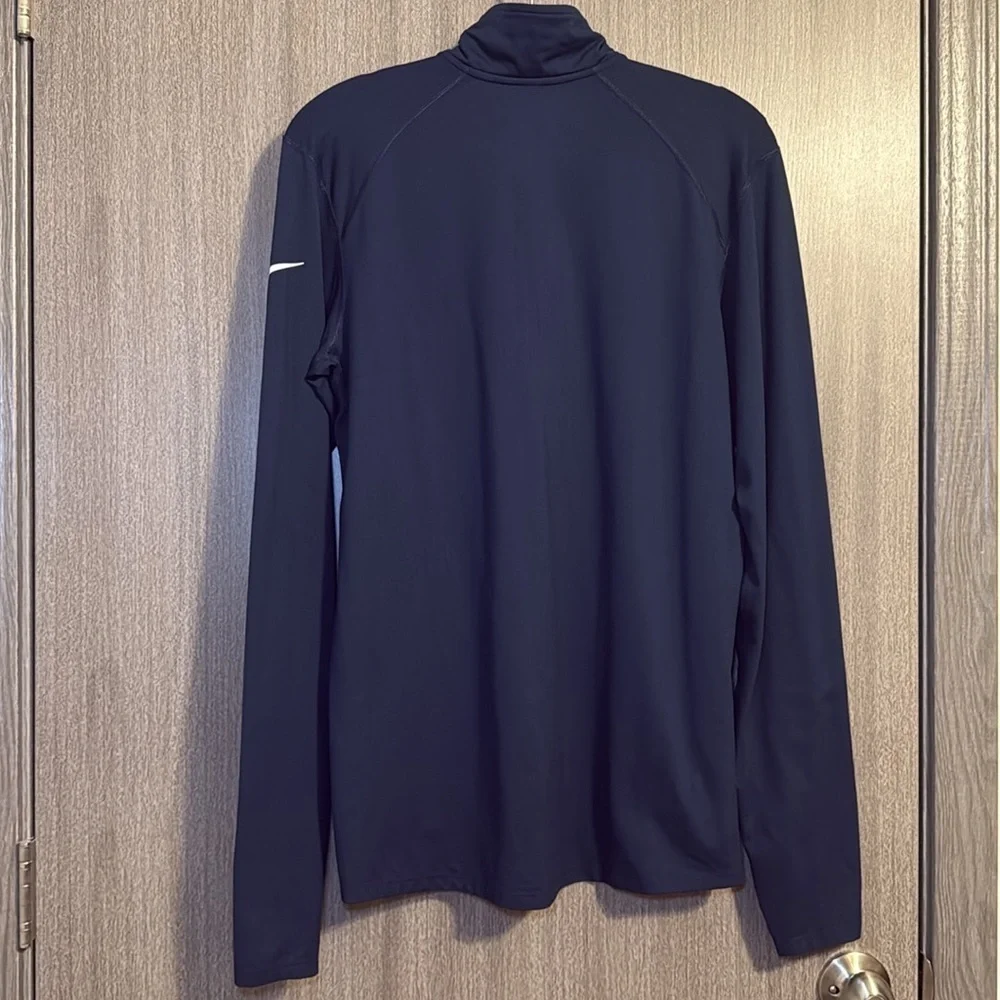 Nike Dallas Cowboys Navy Quarter Zip Pullover Size Adult Small EUC